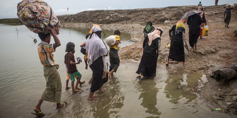 Près de 700 000 Rohingyas ont fui les exactions de l’armée birmane. © AI