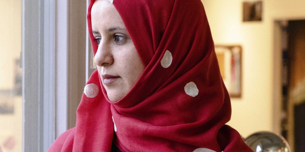 Radhya al-Mutawakel, préside Mwtana, une organisation qui documente les violations des droits humains au Yémen depuis 2004. © Sarah Eick