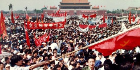 2019 marquait les 30 ans du massacre de Tiananmen. © Hong Kong Alliance