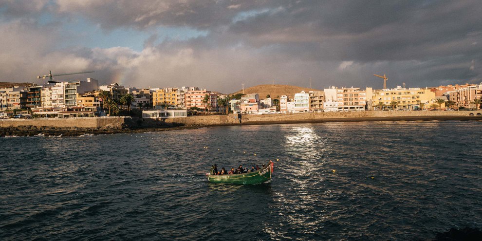 Des milliers de réfugiés et de migrants arrivent encore chaque mois à la Grande Canarie. ©Jojo Schulmeister