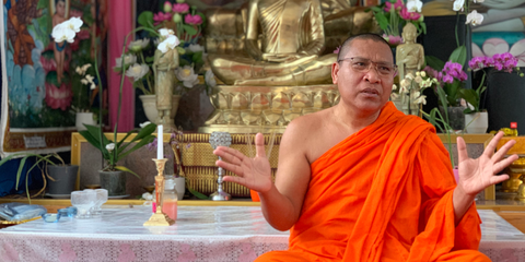 Luon Sovath a fui le Cambodge pour la Suisse, où il attend la décision à la suite de sa demande d'asile © JMB