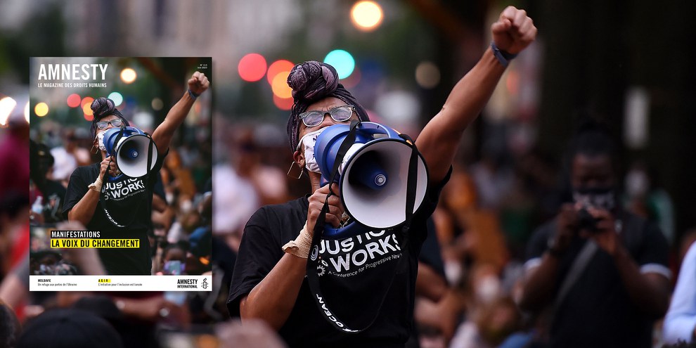 En 2020, la vague de manifestations autour du mouvement Black Lives Matter a permis de lancer le débat indispensable sur le racisme et les violences policières aux États-Unis, mais aussi dans le monde entier. © Olivier Douliery/AFP via Getty Images