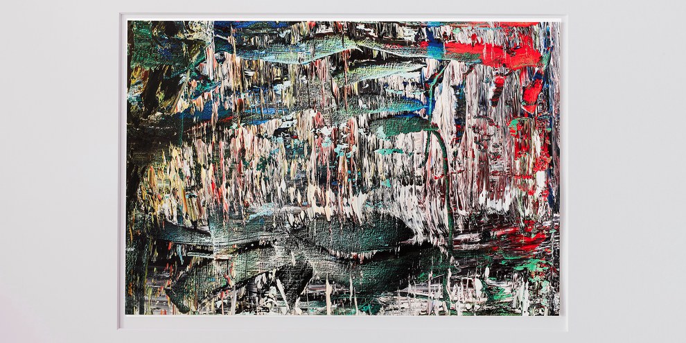 Gerhard Richter, Cut, 2018 – Cette oeuvre du célèbre peintre allemand Gerhard Richter fait partie du coffret d’oeuvres vendues par « Art 19 ». © Gerhard Richter