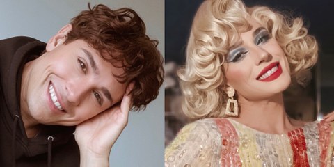 Frani ELLE: «Je suis en drag sur scène ou en vidéo parce que ça me plaît.» © DR