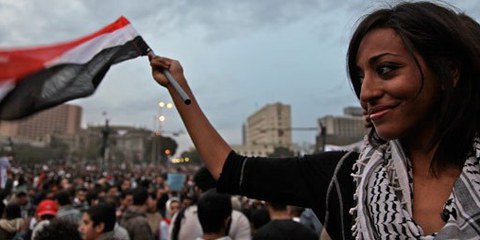 Le Caire, printemps 2011. © Al Jazeera English