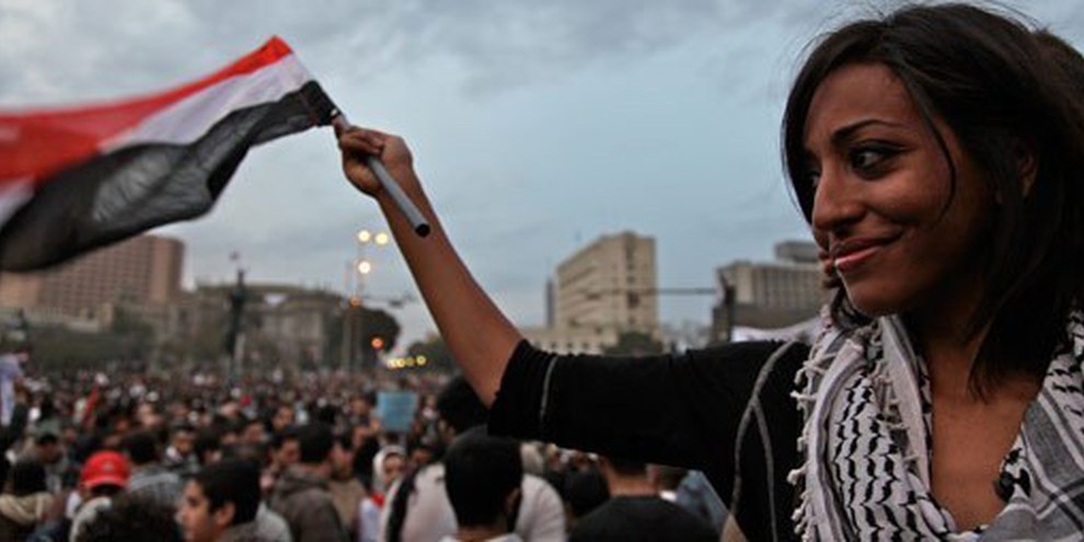 Le Caire, printemps 2011. © Al Jazeera English
