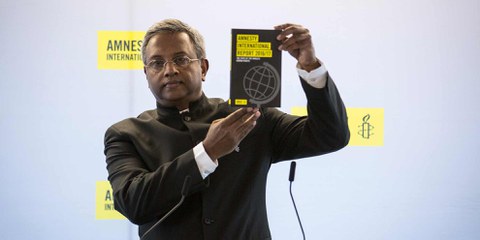 Salil Shetty, secrétaire général d'Amnesty International. © AI