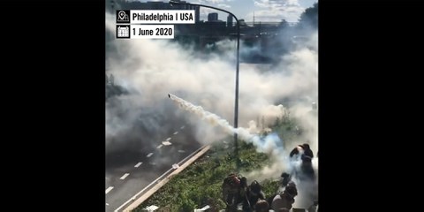 Le commerce des gaz lacrymogènes favorise les violences policières partout dans le monde