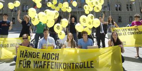 La campagne d'Amnesty Suisse en été 2012. © Valérie Chételat 
