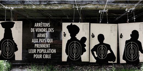 Amnesty International a mené de nombreuses campagnes afin d'inciter les gouvernements du monde entier à signer le TCA. © TBWA/Paris 