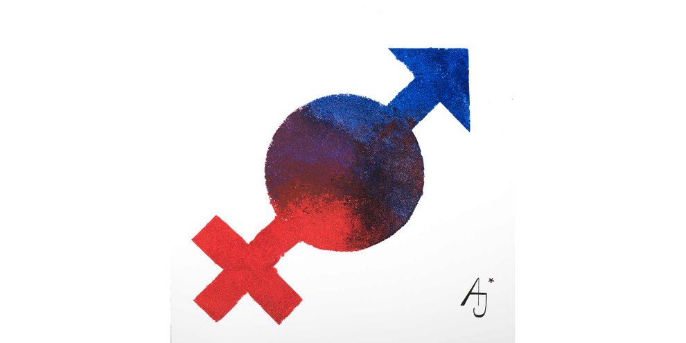 INTER*SHADES de Alex Jürgen*. Alex est un artiste intersexué vivant et travaillant en Autriche. Son nom est écrit avec une astérisque * afin de signifer que intersexué n'est pas reconnu en tant que genre. © Alex Jürgen