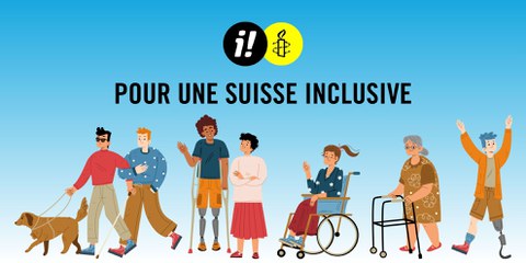 Donner un signal pour l'inclusion en Suisse :  Journée internationale des personnes handicapées