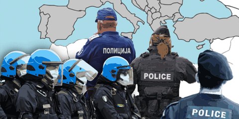 Le rapport d'Amnesty met en évidence une tendance préoccupante aux préjugés racistes au sein des forces de police. © AI