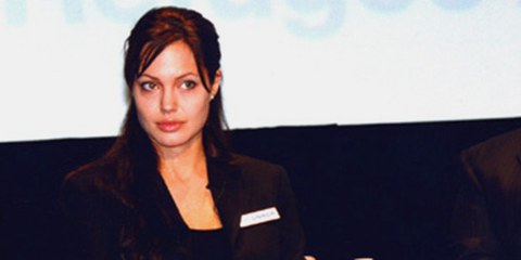 Angelina Jolie préside le sommet en sa qualité d'envoyée spéciale du HCR. © DR