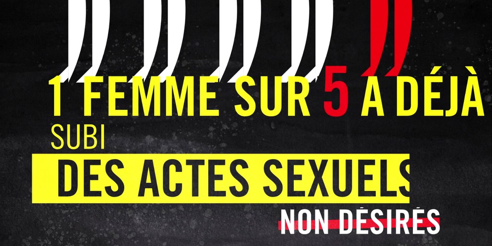 L'enquête menée auprès de 4500 femmes et filles a montré que la violence sexuelle est plus répandue que prévu. Cliquez sur l'image pour plus de graphiques. gfs.bern / Amnesty Suisse