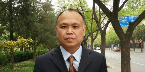 L'avocat chinois Yu Wensheng. © Droits réservés