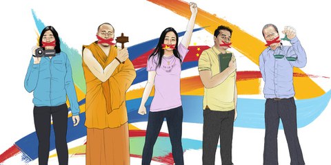 Liberté pour cinq champion·ne·s des droits humains