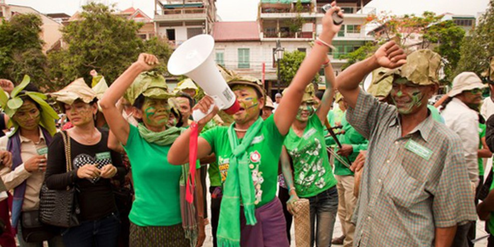 Expulsions forcées au Cambodge, Phouk Hong. © AI