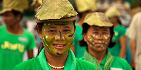 Les femmes cambodgiennes résistent aux expulsions forcées