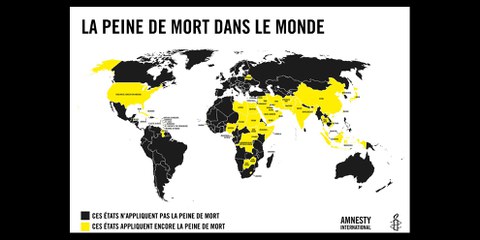 Dans le monde, les pays appliquant la peine de mort sont en diminution. © AI
