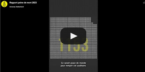 Rapport peine de mort en chiffres