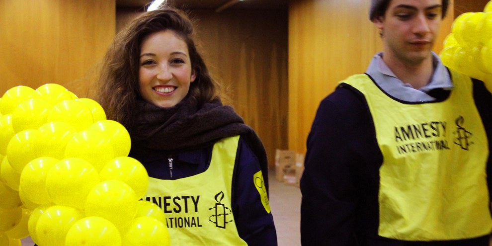 Youth meeting 2016 © Amnesty International