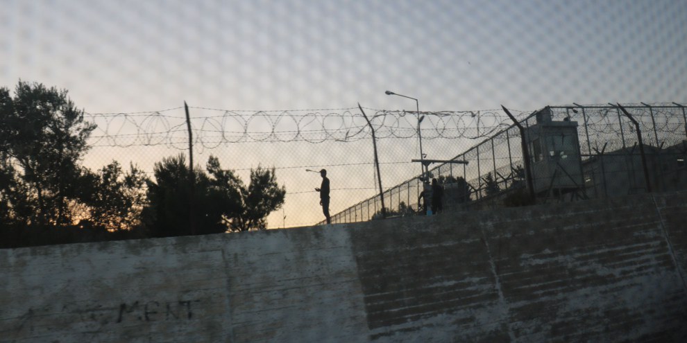 Moria Camp, Lesbos  © Estelle Borel