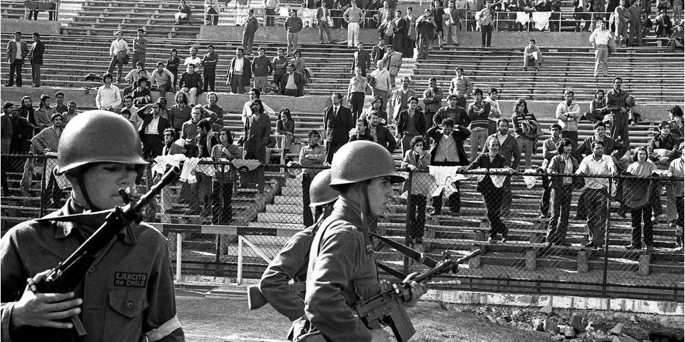 Lo stadio nazionale, vero e proprio campo di prigionia© Marcelo Montecino