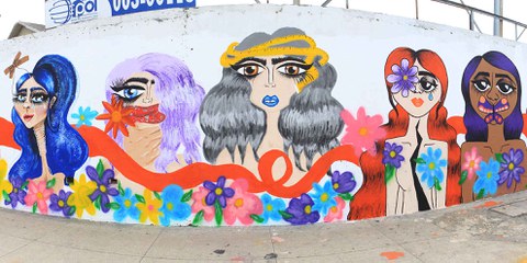 Murales contro le violenze sulle donne © Departamento de Comunicación Social del Municipio de Veracruz, Mexico