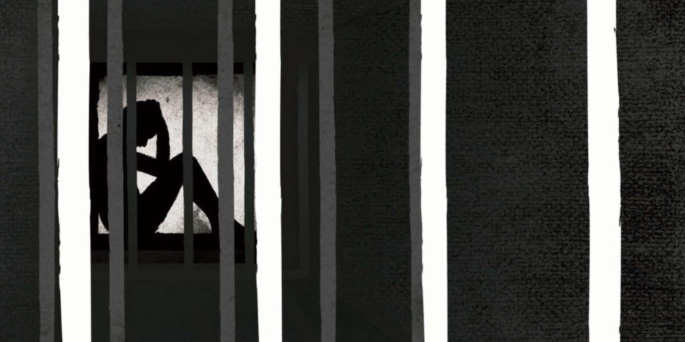 Un'immagine dal rapporto: la detenzione in isolamento © Colin Foo