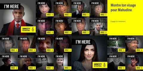I'M HERE: un selfie per i diritti umani