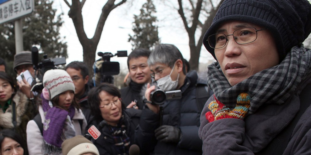 Liu Xia, vedova del Premio Nobel per la Pace Liu Xiaobo, è finalmente libera. © REUTERS/Nir Elias