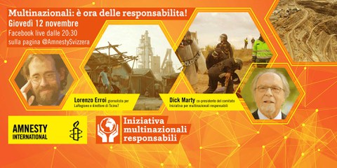 Multinazionali: è l'ora delle responsabilità! Incontro con Dick Marty