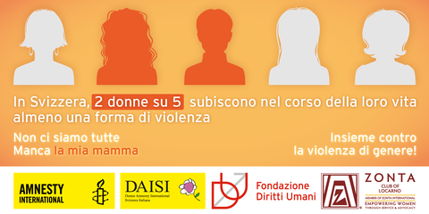 25 novembre, Insieme contro la violenza sulle donne : “Non ci siamo tutte, manca …………”