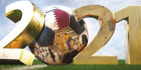 A un anno dall'inizio del torneo lo sfruttamento dei lavoratori migranti continua